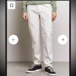 Tiger of Sweden NWT Caidon chino pants in off white sz 36